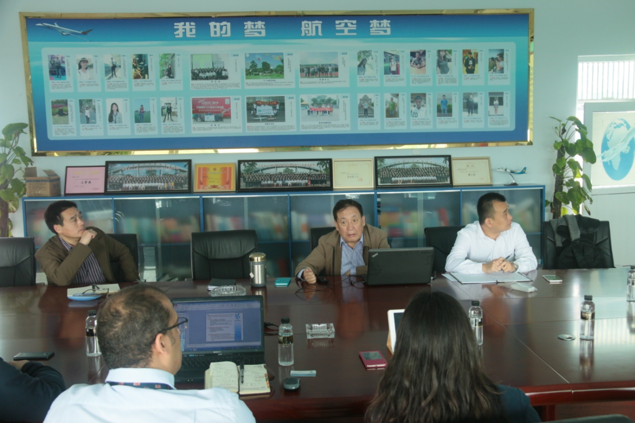 深圳市航空业协会副会长一行到访suncitygroup太阳新城