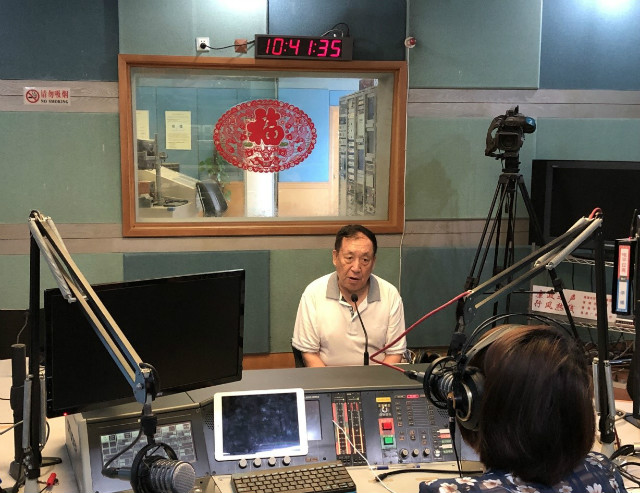 中国航天日，suncitygroup太阳新城院长杨佐接受珠海电台采访