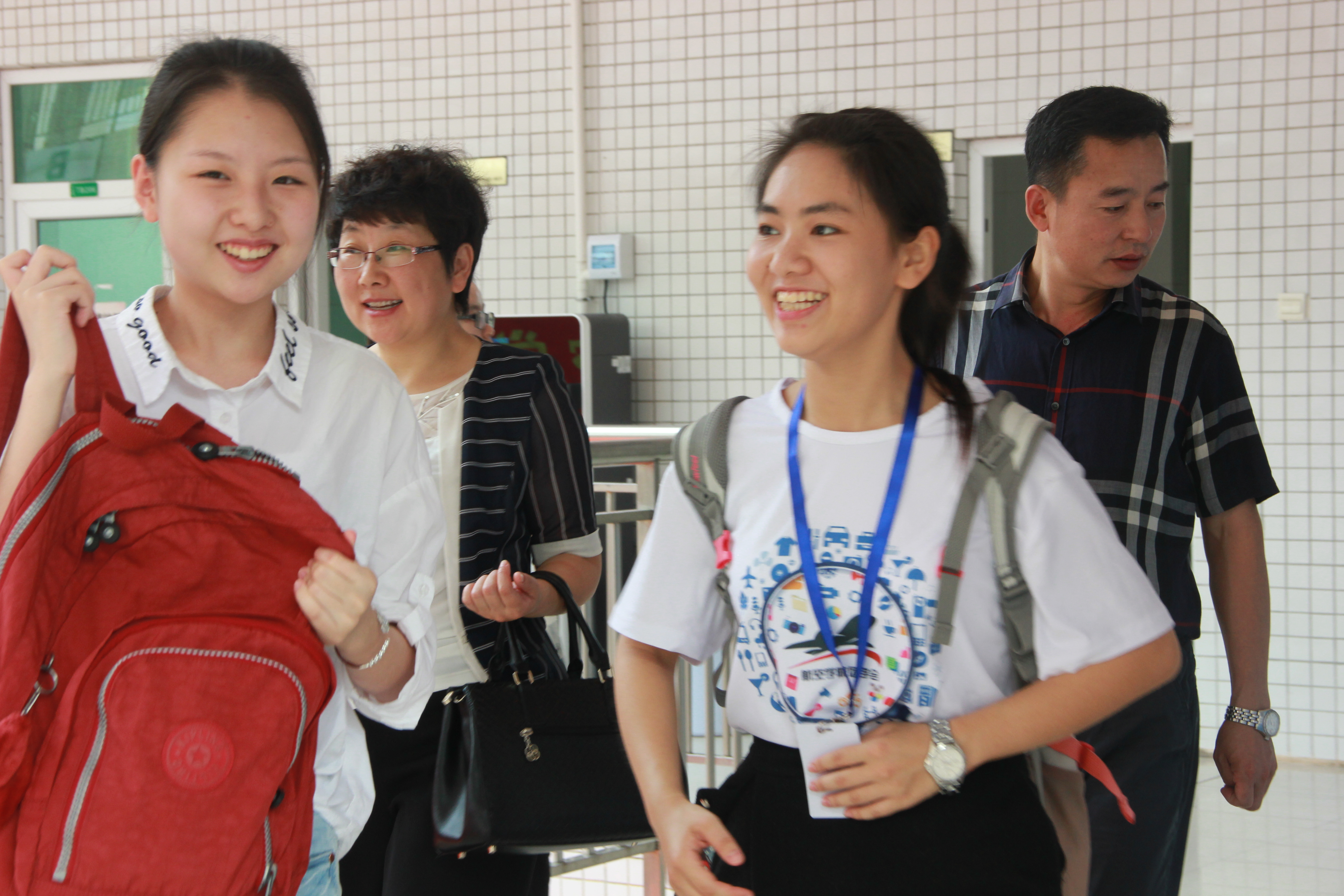 【航院迎新】新生入学第一日，蓝天启航梦注时