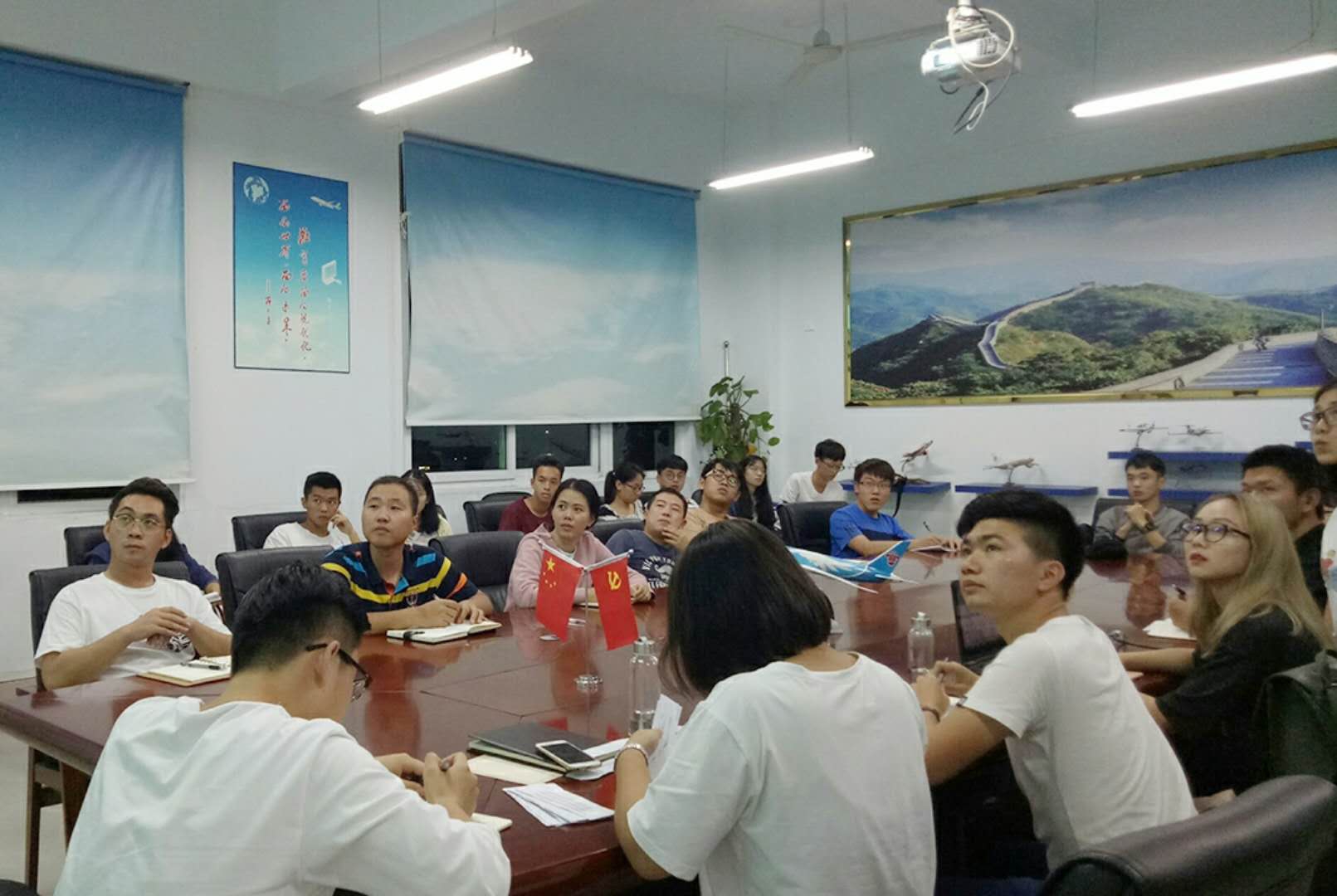 【航院团学】suncitygroup太阳新城召开十一月份学生事务理事会