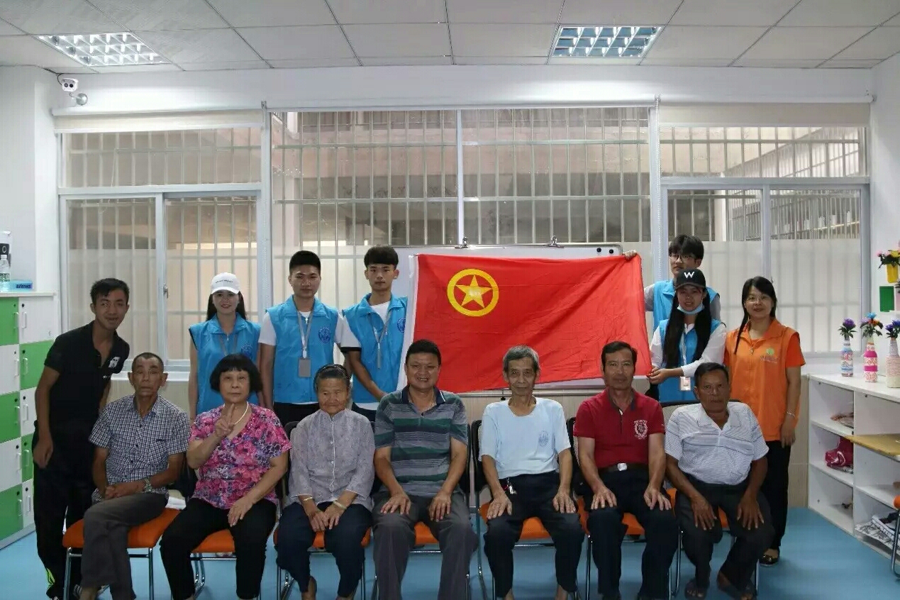 【航院团学】党团志愿服务队深入调研三灶传统文化